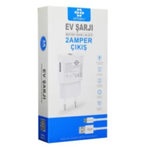 Arbaks ARB-017 Micro Usb Hızlı Şarj Adaptörü & Data Kablosu