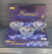 Hawaii Yıldız Camlı 6'lı Kase